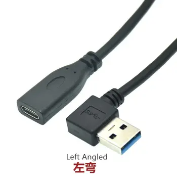 USB C Dişi USB 3.0 Erkek Kablo Adaptörü, Tek Taraflı 5Gbps GEN 2 USB Tip A 3.1 Fiş Oculus Görev Bağlantı, iPhone 11, PC